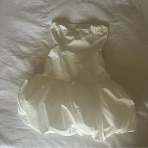 Strapless Mini Bubble Dress